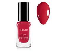 INGLOT O2M Breathable Nail Enamel 661 Raspberry Colored 11 ml