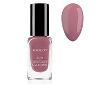 Inglot O2M Breathable Nail Enamel - Breathable nail polish for a healthy look | Long-lasting shine | Natural care | Ideal for everyday use | 11 ml | 411