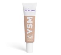 INGLOT PLAYINN YSM Smoothing Face Foundation - Lightweight mattifying foundation | For a natural finish and silky smooth skin | Moisturises the skin thanks to peach extract | 30 ml | 41