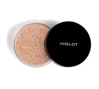 INGLOT Sparkling Dust FEB 07 Highlighter Gold 2.5 g | Adds a radiant, luminous glow to face and body; fragrance-free, alcohol-free; suits all skin types