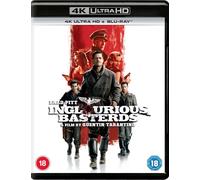Inglourious Basterds – Tarantino – Christoph Waltz, Daniel Brühl, Eli Roth – 4K Ultra HD + Blu-ray