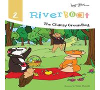 Ingo Blum Riverboat: The Clumsy Groundhog Hardcover Book Ingo Blum Multicolor