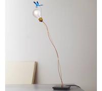 Ingo Maurer LED table lamp I Ricchi Poveri Bzzzz, blue 60 cm