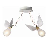 Ingo Maurer Lucellino Doppio ceiling light 2-bulb