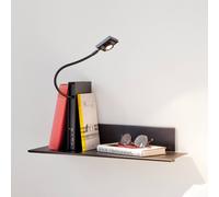 Ingo Maurer Oskar on the Shelf, black, left