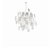 Ingo Maurer - Zettel'z 5 Pendant Silver 600 cm - Silver