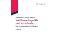 Ingo Schmidt Justus Hau Wettbewerbspolitik Und Kartellre (Hardback) (US IMPORT)