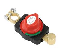 ingoodtle Battery Isolator Switch 12V-48V,Car Battery Disconnect Switch | for Negative Post,Heavy Duty Master Cut Off Kill Switch for Marine Boat RV ATV Vehicles, Prevent Battery Drain