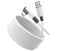 ingoodtle Link Cable 5m Compatible with Oculus/Meta Quest 3/Meta Quest 3S Quest2/Pro/Pico 4 and PC/SteamVR,USB 3.0 to USB C Cable with 5Gbps Fast Data Transfer & Charging for PC Steam VR Headset