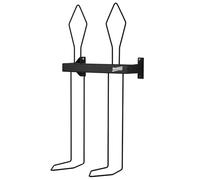 iNGOSSON RUGGED EQUIPMENT Wall holder for shin guards and boxing gloves, black