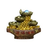 Ingot Cornucopia Fengshui Turns Water Ornaments Lucky Desk Decoration Housewarming Opening Gift Home Business Wealth Resin Jewelry Crafts Art decoration,A,L