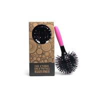 Ingredients First 3D Curl Defining Brush - Revolutionary 360° Design for Effortless Curl Definition & Voluminous Blowouts | Suitable for All Hair Types (Pack-1)