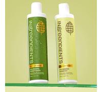 Ingreendients -Vegan Non Toxic Volumizing Shampoo & Conditioner with Organic Ingredients: Colour Safe, Paraben Free, Gluten Free, Silicones & Sulphate Free and pH Balanced