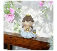Ingrosso e Risparmio Party Favours Communion 12 Pieces White Magnet for Girl Confetti Keepsake Memories Princess Girl Prayer Bible Goblet Host Crown Place Cards Confetti
