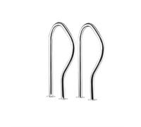 Inground Pool Hand Rail, Stainless Steel Easy Mount Safety Rail for Decks, Swimming Pools and Spas