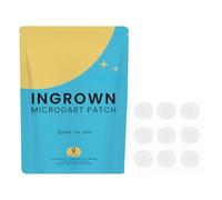 Ingrown Hair Patches - Gentle Skin Care Stickers | Clear Hydrating Adhesive Dots | 9-Piece Patch Set For Women Underarms Legs Arms Beard Region, Home Grooming Salon With Easy Application