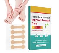 Ingrown Nail Corrector, Painless Correction Plaster, Breathable Strips Correction Relief, Ingrown Toenail Care for Men and Women