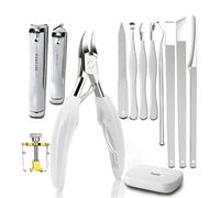 Ingrown Toenail Clipper Pedicure Tools for Feet Thick Nails Toenail Removal Kit Callus Pedicure Knife Nail Cutter Toenail Clippers for Thick Toenails for Seniors