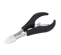 Ingrown Toenail Clipper, Professional Stainless Steel Cuticle Nipper, Pointed Tips Design for Precise Trimming, Multifunctional Nail Cutter Tool with Protective Cover for Home and