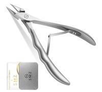 Ingrown Toenail Clippers for Thick Toenails, Stainless Steel Pedicure Toenail Cutters, Sharp Straight Blade Nail Clipper with Ergonomically Designed Handle