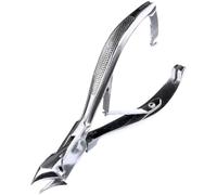 Ingrown Toenail Clippers - Professional Grade Podiatrist Stainless Steel Toe Nail Scissor Cutters, Perfect for in-Growing, Tough, Thick or Hard Nails - Measures 15cm Long