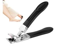 Ingrown Toenail Clippers, Professional Splatter Free Nail Clippers | Ergonomic Angled Head Nail Clipper for Men, Women, Effective Toenail Care for Incarnate Nails