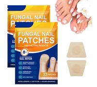 Ingrown Toenail Correction Patch, Fungal Nail Patches, Toenail Correction Sticker Ingrown Toenail Sticker Ingrown Toenail Tool, Fast-Acting Results, 32pcs/bag (2PC)