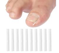 Ingrown Toenail Correction Strips Brace Kit, 10 Pcs Ingrown Toenail Corrector Straightener Strips Recover Clips Toenails Thick Pedicure Tool Strip for Men Women Foot Care Tool Pedicure Tool