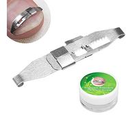 Ingrown Toenail Correction Treatment Kit,Stainless Steel Ingrown Corrector Pain Relief Paronychia Treatment Tool Correcting Tool Curve Correct Toes Set for Salon and Home Use
