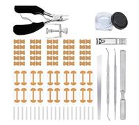 Ingrown Toenail Corrector Set 18PCS/Set Breathable Professional Ingrown Toenail Kit with Nail Strips, Corrector Patch, Nail Trimming Tool, Pedicure Tools
