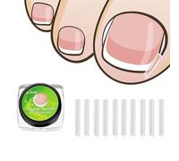 Ingrown Toenail Corrector Strips, 10 Pcs, Toenail Straightener Braces for Foot Care, Pedicure Tool
