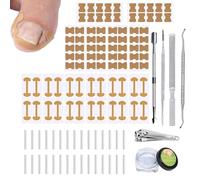 Ingrown Toenail Tool, Ingrown Toenail Removal Kit 18PCS Professional Corrector with Strips Effective for Home Care