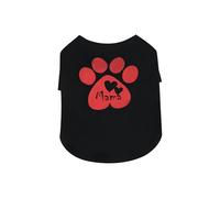 INGSIST Dog Red Sweat Heart Valentine Day Outfit Clothes Small Medium Puppy Matching Shirt Clothing Size XS S M L XL
