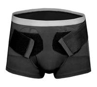 Inguinal Hernia Belts for Men, Hernia Belt Adjustable Waist Strap with Removable Compression Pads for Single/Double Inguinal(XX-Large)