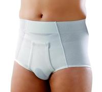 Inguinal Hernia Brief Slip Girdle for Sports - High Cut Ref.316 Orione Size 10 116-120 cm. (inch. 45.5"-47.5")