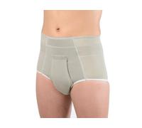 Inguinal Hernia Brief Slip Girdle for Sports - High Cut Ref.316 Orione Size 7 101-105 cm. (inch. 39.5"-41.5")