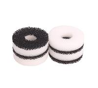 INGVIEE Compatible Filter Carbon Ring Service Kit Fit for Biorb Aquarium (4x Foam, 4x Carbon)
