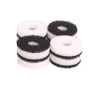 INGVIEE Compatible Filter Carbon Ring Service Kit Fit for Biorb Aquarium (8x Foam, 8x Carbon)
