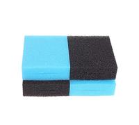 INGVIEE Compatible Filter Foam Fit for Fish Mate 10000 15000 GUV / 15000G-BIO Pond Filter (2x Black Coarse, 2x Blue Fine)