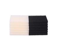 INGVIEE Compatible Foam Filter Pad Carbon Foam Set for Interpet PF2 Filter (12x Plain and 12x Carbon)