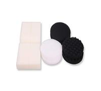 INGVIEE Compatible Foam Filter Pad Set for Fluval FX5 and FX6 (2 x Polishing Pad, 2 x Foam Filter, 2 x Activated Carbon, 2 x Bio-Foam)