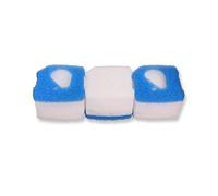 INGVIEE Compatible Prefilter Fine Pad Set for Eheim Professional 3 250/350/600 2071/2073/2075 and Pro 3e 350 2074 (12 x White Fine, 3 x Blue Coarse)