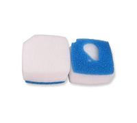 INGVIEE Compatible Prefilter Fine Pad Set for Eheim Professional 3e 450 700 600T 2076 2078 (8 x White Fine, 2 x Blue Coarse)