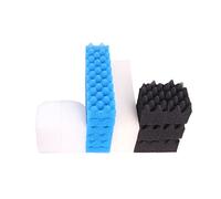 INGVIEE Compatible Value Pack Fit for Fluval 406 407 Filter (12x Polishing Pad, 6x Plain Foam, 6x Bio-Foam, 6x Bio Foam Max)