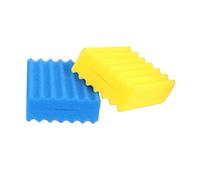 INGVIEE Filter Sponge Set Replacement compatible with Sunsun CBF-350 CBF-350B CBF-350C CBF-550 CBF-200T Pond Filter (1x Yellow Fine, 1x Blue Coarse)