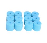 INGVIEE Pack of 12 Compatible Blue Prefilter Foam Fit for Oase BioMaster Thermo 250 350 600 45ppi