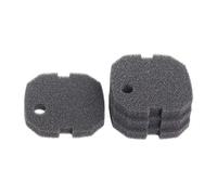 INGVIEE Pack of 4 Compatible Black Fine Foam Filter for AquaOne Aqua One AQUIS 1200/1250 and 1000/1050 Aquarium Filter
