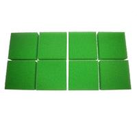 INGVIEE Pack of 8 Compatible Nitrate Aquarium Foam Filter Sponge for Juwel Jumbo/Bioflow 8.0