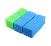 INGVIEE Set of Compatible Aquarium Filter Foam Sponge for Juwel Compact/Bioflow 3.0 (6 x Blue Fine, 6 x Blue Coarse, 6 x Green Nitrate)