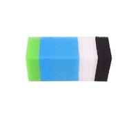 INGVIEE Set of Compatible Aquarium Filter Foam Sponge for Juwel Standard/Bioflow 6.0 (2 x Blue Fine, 1 x Blue Coarse, 1 x Green Nitrate, 2 x Black Carbon, 5 x Poly pads)